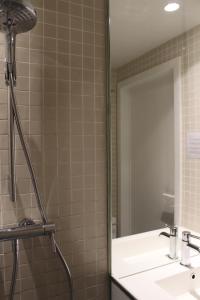 Ένα μπάνιο στο Sea view apartment Mariakerke-Bad - La Brise