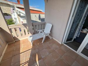 Balkón nebo terasa v ubytování Apartments Villa Zdrava