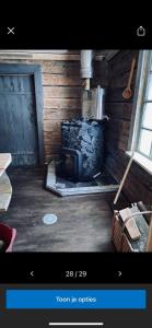 Posezení v ubytování Cosy river house