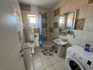 Koupelna v ubytování Apartments Villa Zdrava