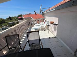 Balkón nebo terasa v ubytování Apartments Villa Zdrava