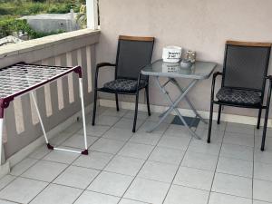 Balkón nebo terasa v ubytování Apartments Villa Zdrava