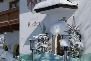 Obiekt Gasthof und Hotel Rieder GmbH zimą