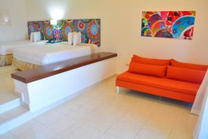 Posezení v ubytování All Ritmo Cancun Resort & Water Park