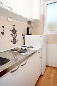 Kuchyň nebo kuchyňský kout v ubytování Apartments and rooms with a swimming pool Slano, Dubrovnik - 2179