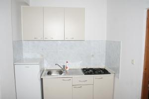 Kuchyňa alebo kuchynka v ubytovaní Apartments by the sea Mandre, Pag - 4095 + 19 fotografií