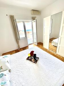 Posteľ alebo postele v izbe v ubytovaní Apartment Metajna 4121b