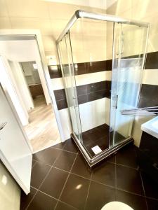 Kúpeľňa v ubytovaní Apartment Metajna 4121b