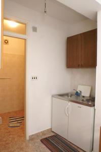 Kuchyň nebo kuchyňský kout v ubytování Apartments by the sea Novalja, Pag - 4114
