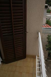 Balkón nebo terasa v ubytování Apartment Brodarica 4221b