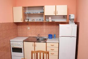 Kuchyň nebo kuchyňský kout v ubytování Apartments with a parking space Vodice - 4214