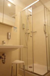 חדר רחצה ב-Hotel Astoria