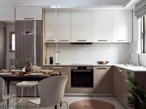 Dapur atau dapur kecil di Stelle Mare Villa