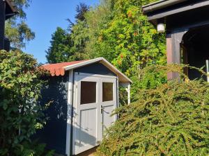 Ein Garten an der Unterkunft Ferienhaus Siesta Hahnenklee mit großem Grundstück