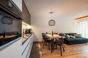 Dapur atau dapur kecil di Deluxe Appartement Arve
