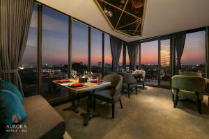 Khu vực ghế ngồi tại Aurora Premium - A Lifestyle Hotel