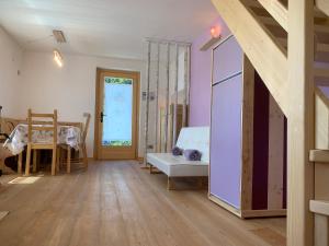 A bed or beds in a room at Chalet Baita delle Favole di RosaRita