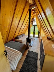 A bed or beds in a room at Dagevim Sakarya
