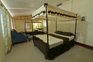 Krevet ili kreveti na kat u jedinici u objektu The Sumola House
