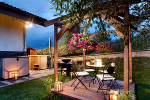Vonkajšia záhrada v ubytovaní TATRYSTAY Cactus Luxury Villa High Tatras private Wellness