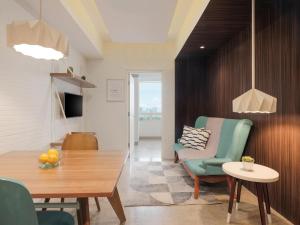 Posezení v ubytování Fika Rooms Tangerang By Skandinavia