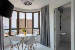 Χώρος καθιστικού στο Luxury Coblanca