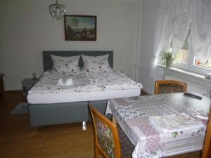 Postel nebo postele na pokoji v ubytování Maja