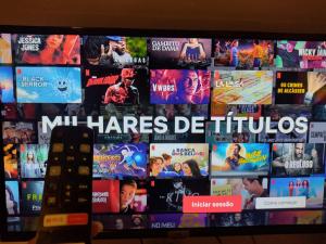 TV a/nebo společenská místnost v ubytování Hotel Vital, Rio de Janeiro + 18 fotografií
