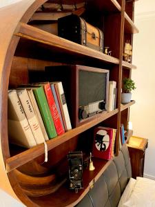 Telewizja i/lub zestaw kina domowego w obiekcie Varga Apartman