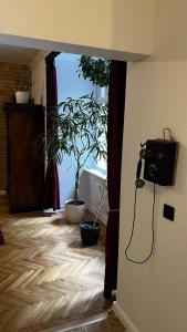 Telewizja i/lub zestaw kina domowego w obiekcie Varga Apartman