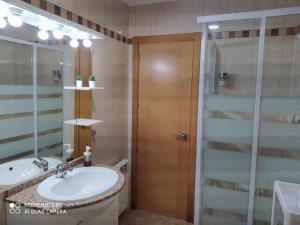 Kúpeľňa v ubytovaní Fantástico apartamento en las playas de Suances