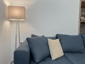 A seating area at Katie's Lemon Tree House