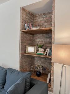 A seating area at Katie's Lemon Tree House