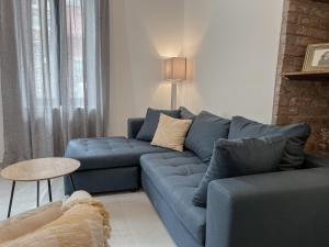 A seating area at Katie's Lemon Tree House