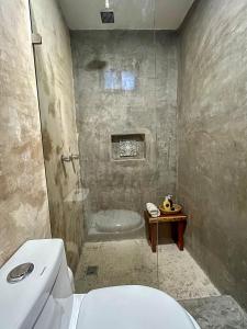 Vannituba majutusasutuses Ariché Valladolid Hotel & Hostal