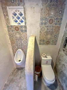 Vannituba majutusasutuses Ariché Valladolid Hotel & Hostal