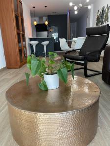 A seating area at Aixa Granada