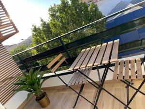 A balcony or terrace at Aixa Granada