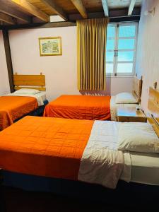 Cama ou camas em um quarto em Hotel en Finca Chijul, reserva natural privada