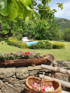 Basen w obiekcie Mas Des Terrasses lub w pobliżu