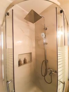A bathroom at Vacations in Corfu-Antiperni by CorfuEscapes
