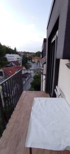 Balkón nebo terasa v ubytování Two Flowers Apartments