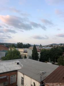 a view from the roof of a building at central square in Kutaisi