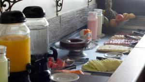 Comida no hotel ou em algum lugar perto