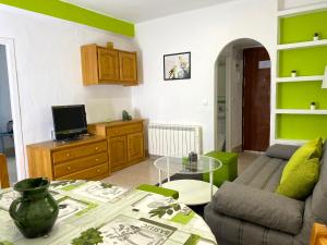 Posedenie v ubytovaní Casa el Tejar - Apartamento céntrico y acogedor