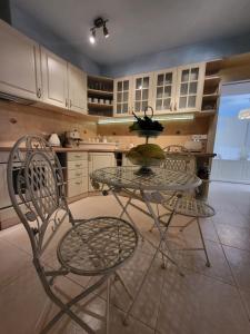 Kuchyň nebo kuchyňský kout v ubytování Apartmán u Anjela