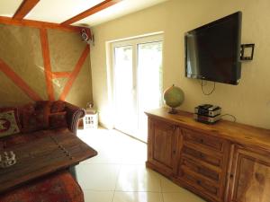TV a/nebo společenská místnost v ubytování Casa del Sol