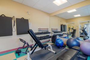 Fitness centrum a/nebo fitness zařízení v ubytování Best Western PLUS Chemainus Inn
