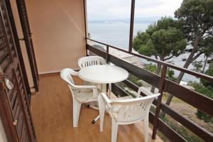 Balkón nebo terasa v ubytování Apartment Nemira 5884b