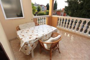 Balkón alebo terasa v ubytovaní Apartments with a parking space Biograd na Moru, Biograd - 5899
